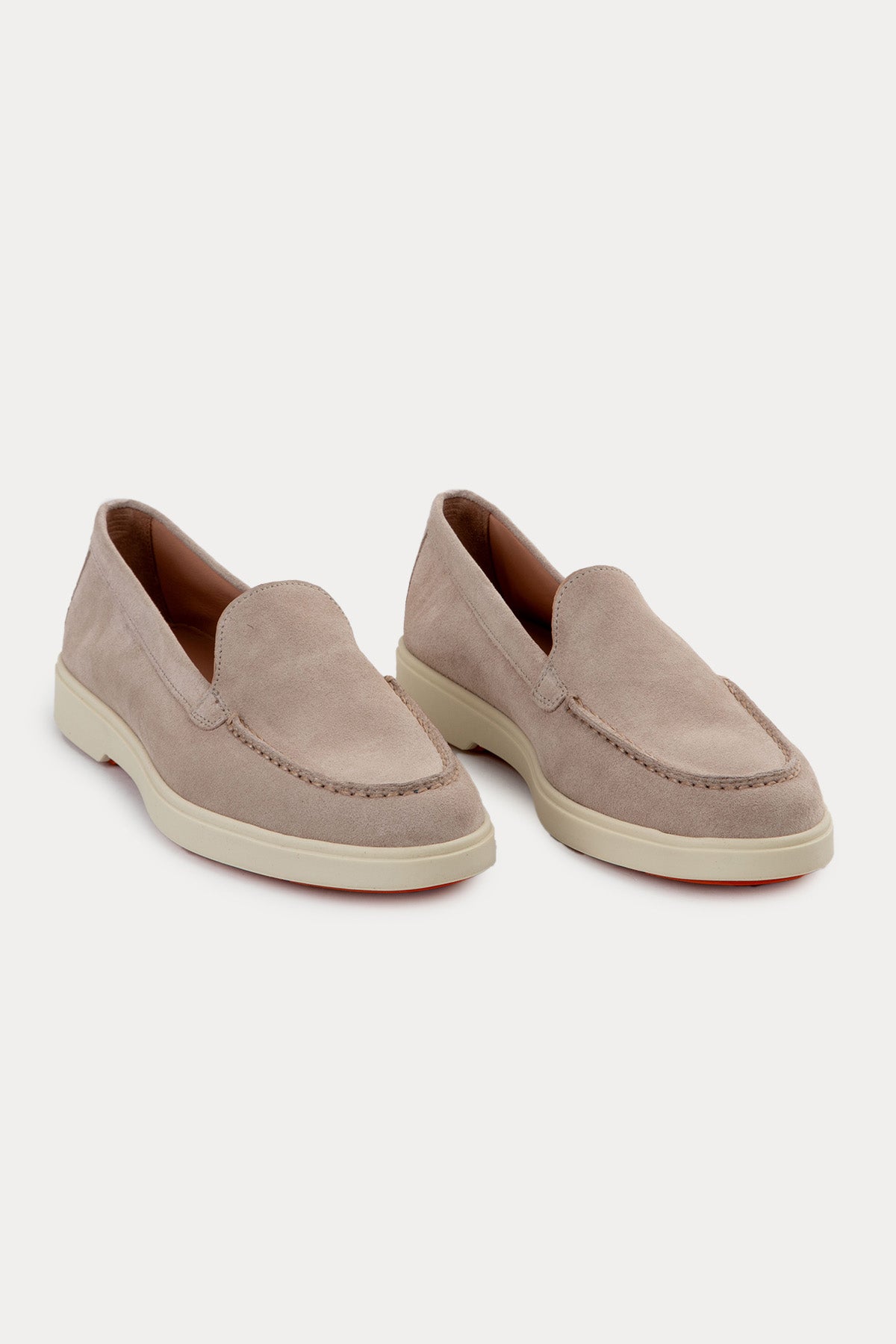 Santoni Süet Loafer Ayakkabı