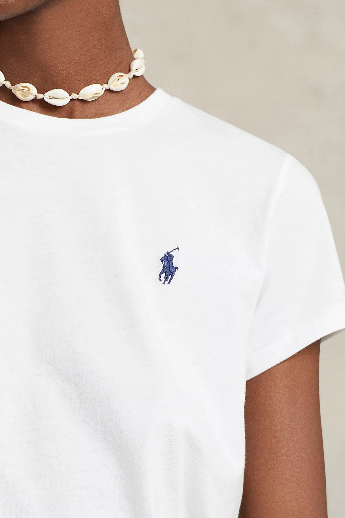 Polo Ralph Lauren Custom Fit Yuvarlak Yaka T-shirt