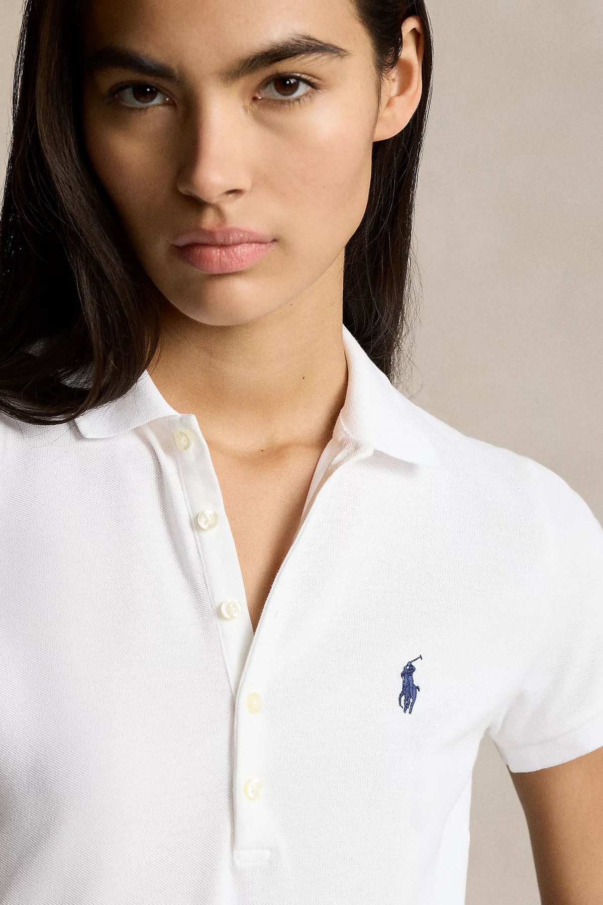 Polo Ralph Lauren Slim Fit Polo Yaka Streç T-shirt