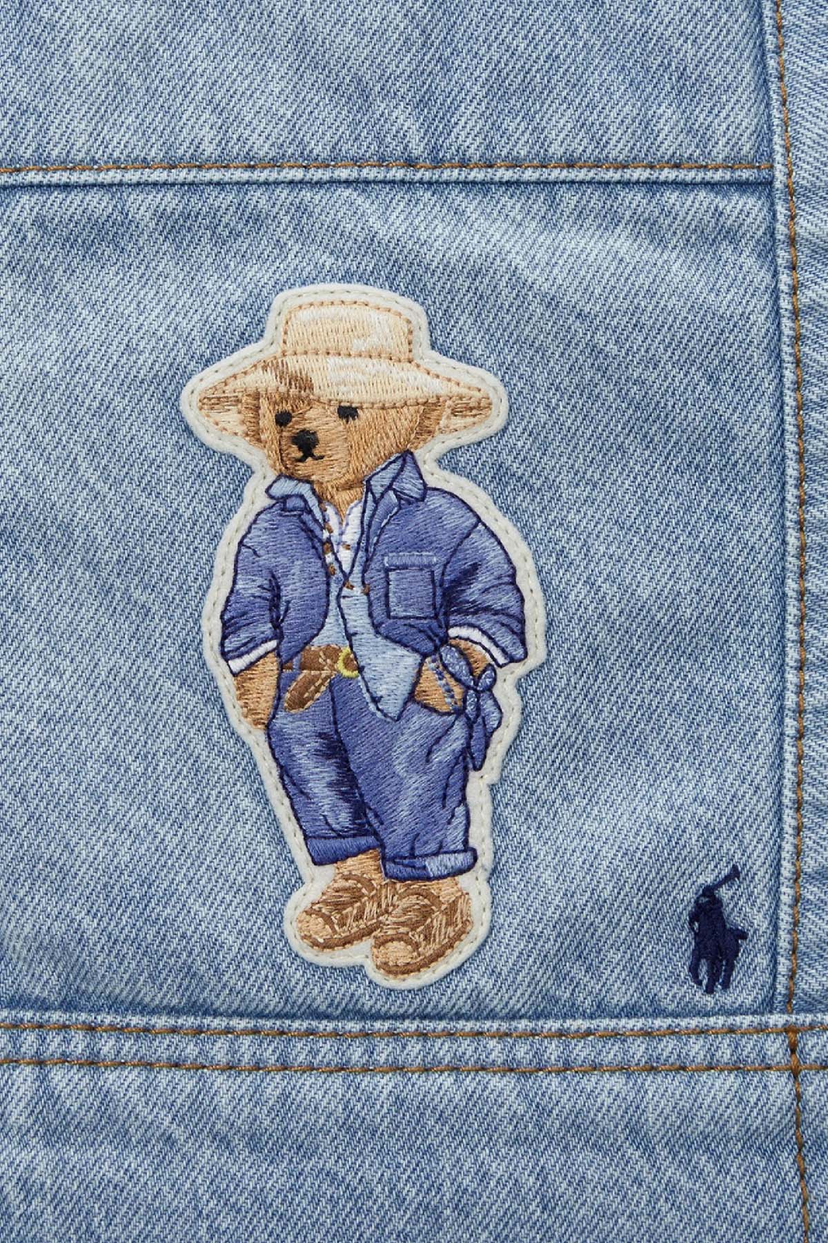 Polo Ralph Lauren Polo Bear Denim Omuz Çantası