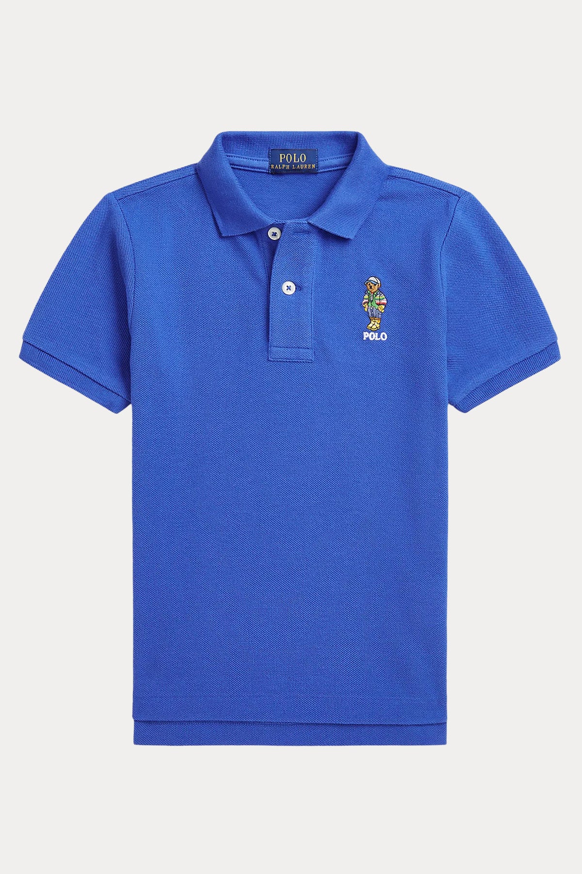 Polo Ralph Lauren Kids 6-7 Yaş Erkek Çocuk Polo Yaka Polo Bear T-shirt