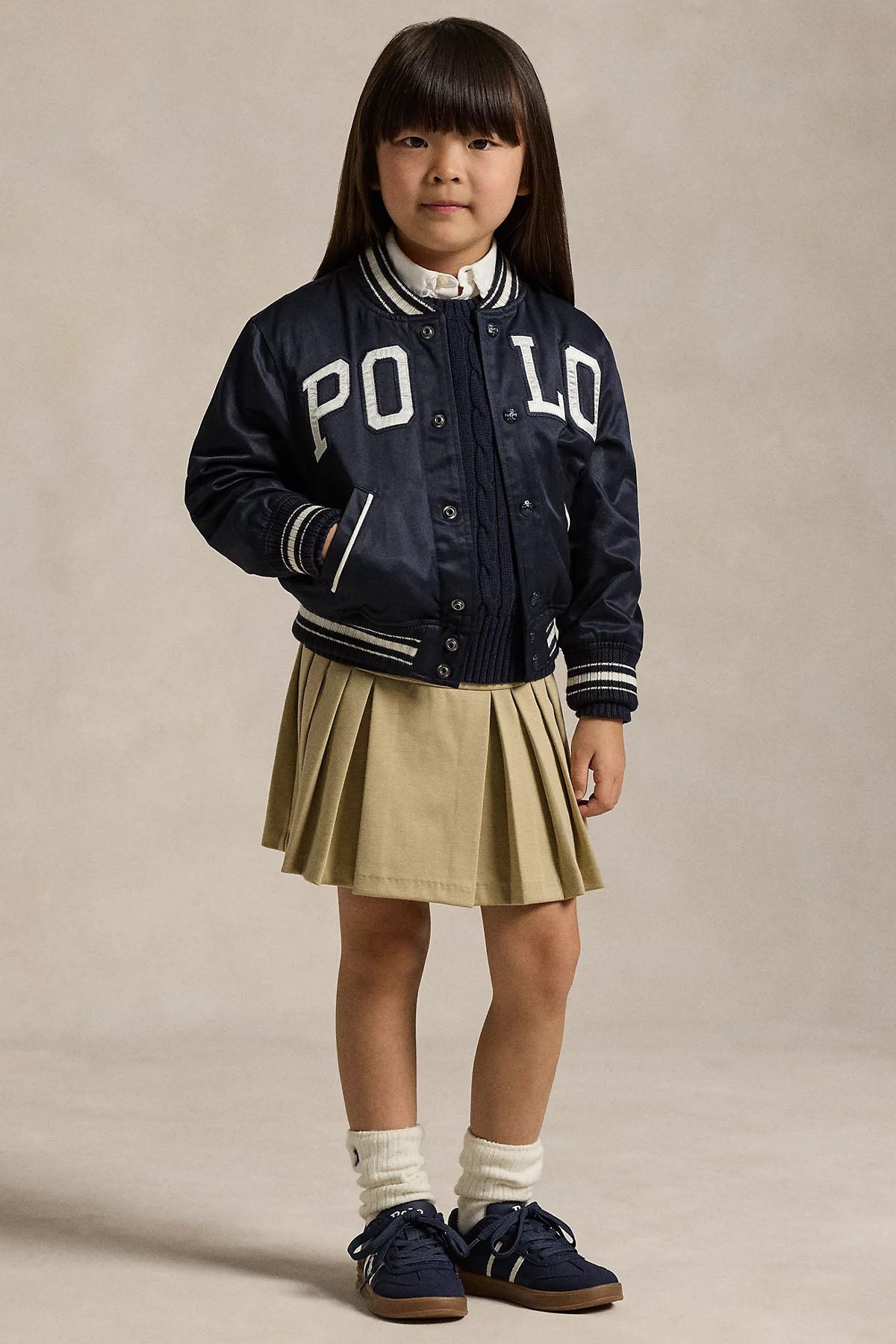 Polo Ralph Lauren Kids 5-6 Yaş Kız Çocuk Şortlu Piliseli Etek