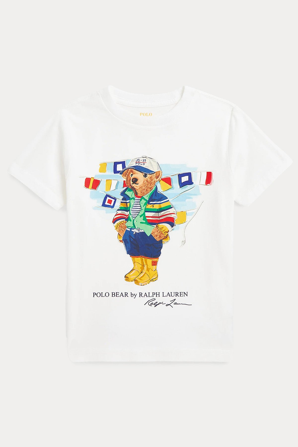 Polo Ralph Lauren Kids 3-7 Yaş Unisex Çocuk Polo Bear T-shirt