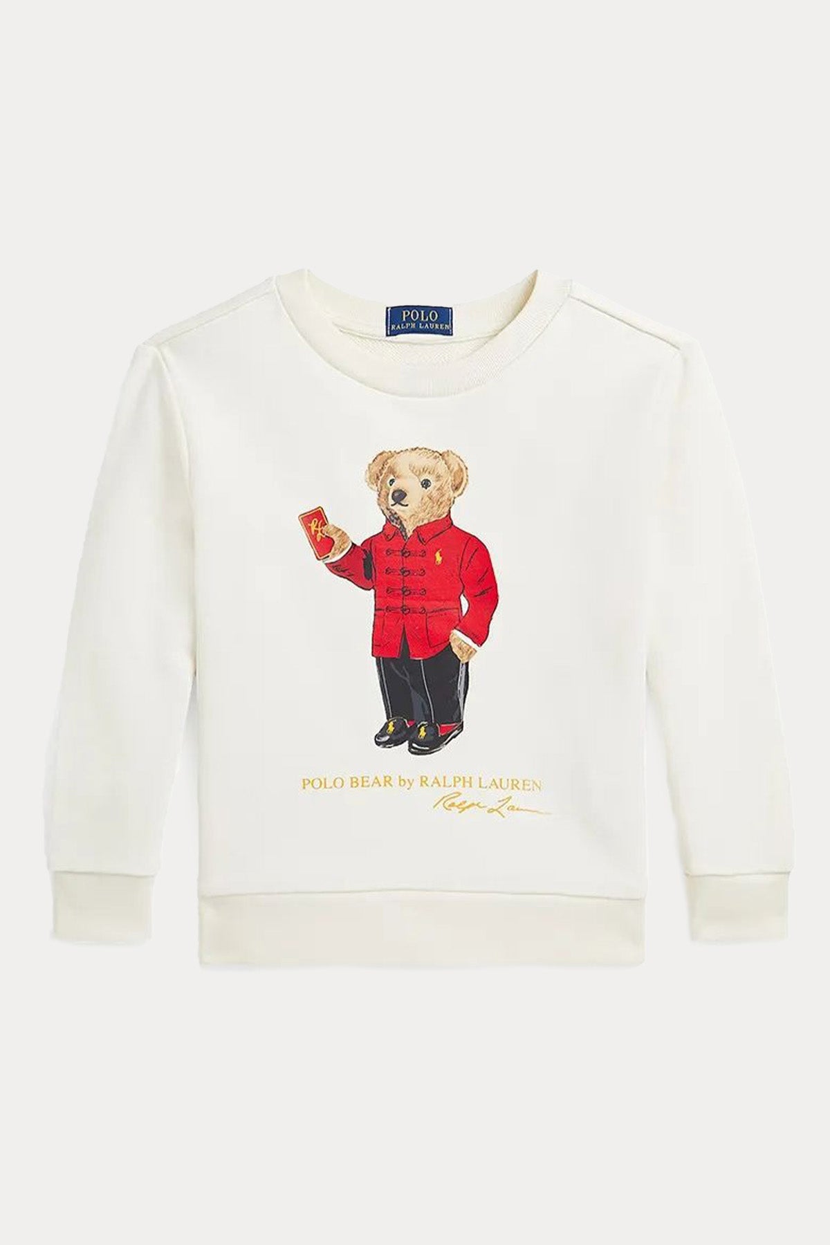 Polo Ralph Lauren Kids 3-7 Yaş Unisex Çocuk Polo Bear Sweatshirt