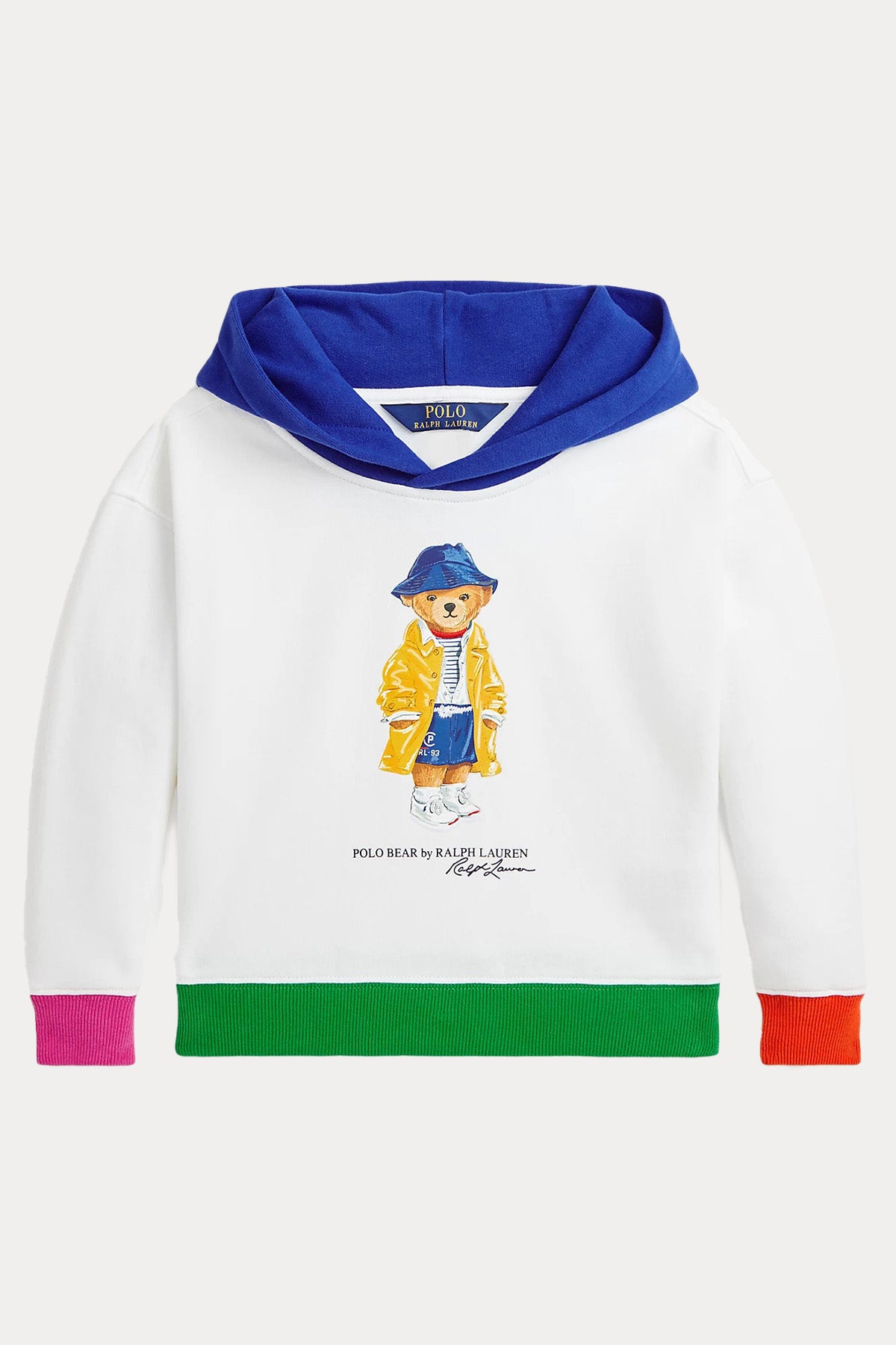 Polo Ralph Lauren Kids 5-6 Yaş Kız Çocuk Kapüşonlu Polo Bear Sweatshirt