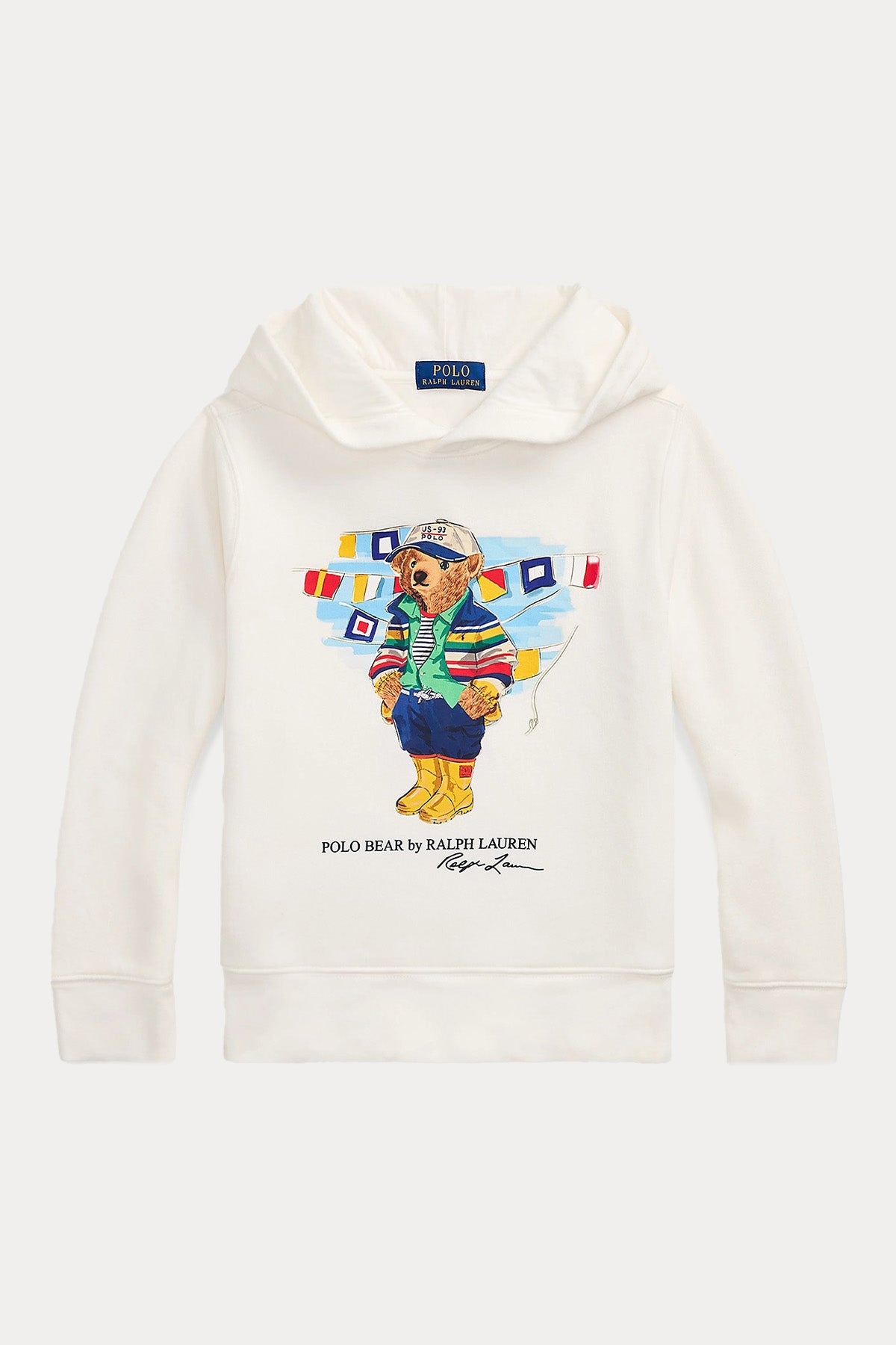 Polo Ralph Lauren Kids S-M Beden Unisex Çocuk Kapüşonlu Polo Bear Sweatshirt