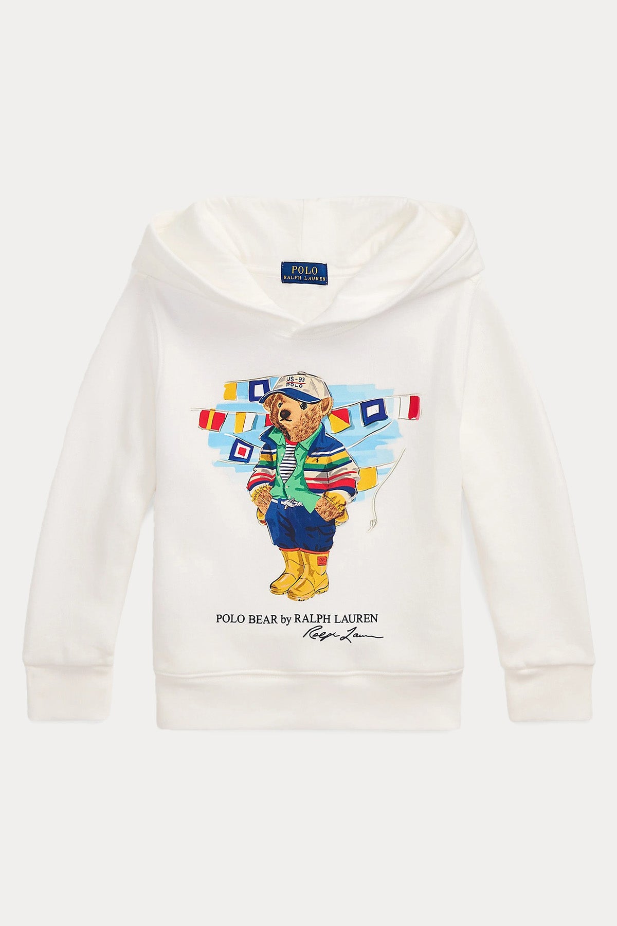 Polo Ralph Lauren Kids 2-6 Yaş Unisex Çocuk Kapüşonlu Polo Bear Sweatshirt