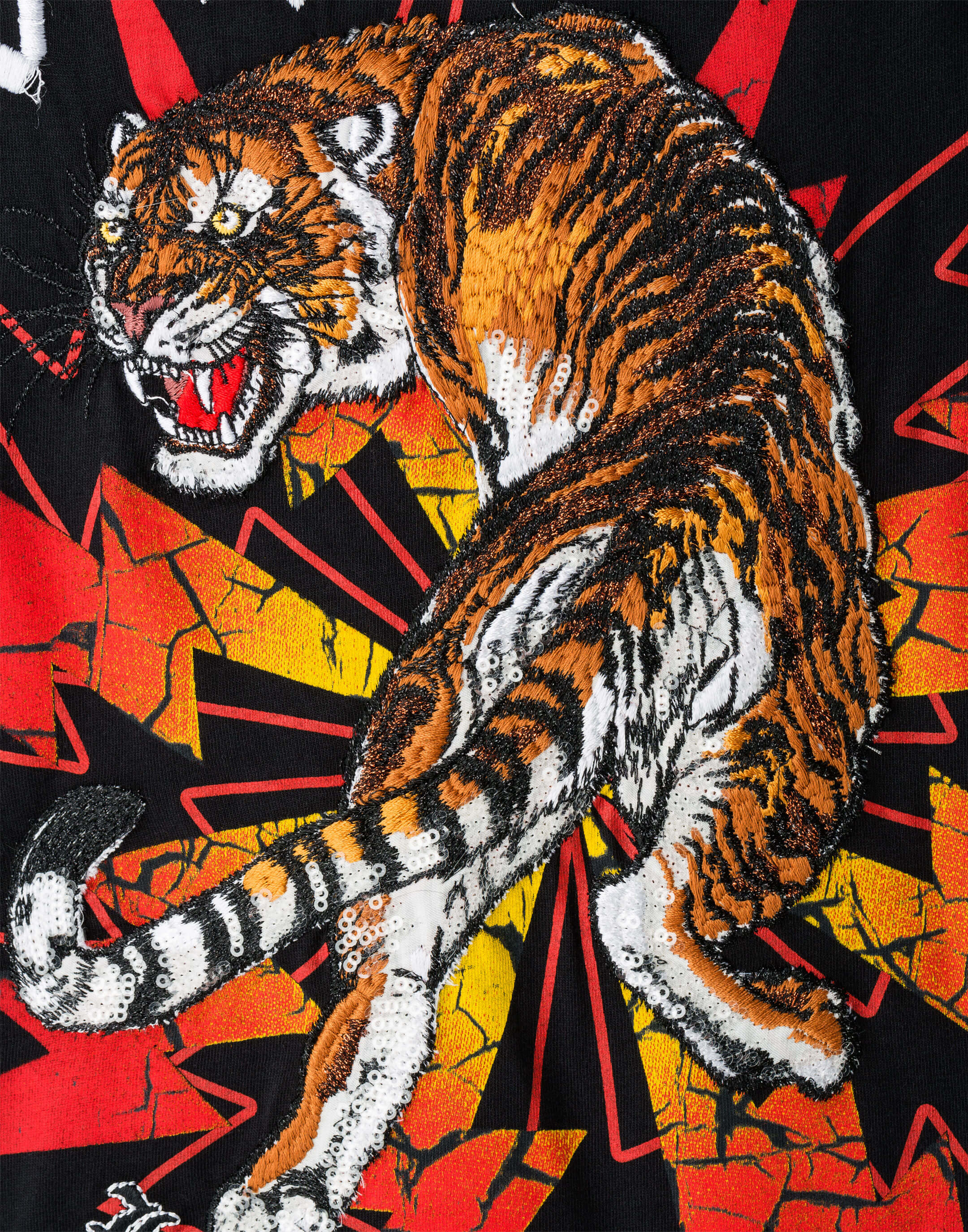 Philipp plein outlet t shirt tiger