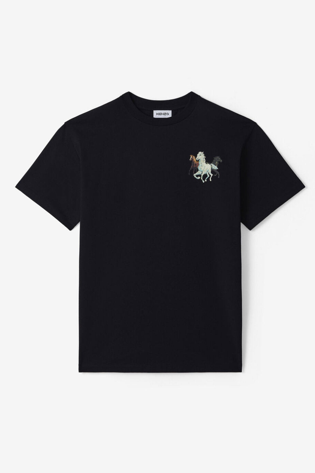 Kenzo Oversize Horses T-shirt-Libas Trendy Fashion Store