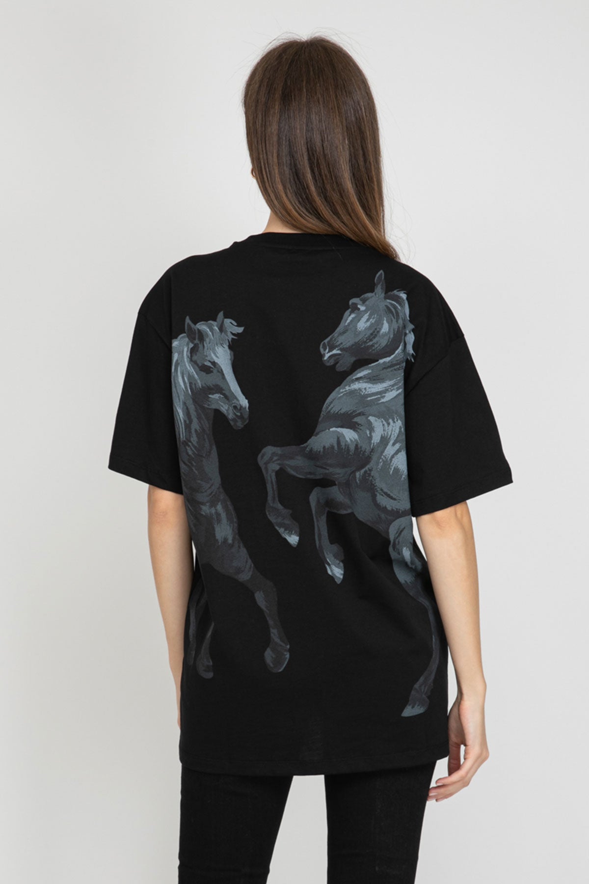 Kenzo Oversize Horses T-shirt-Libas Trendy Fashion Store