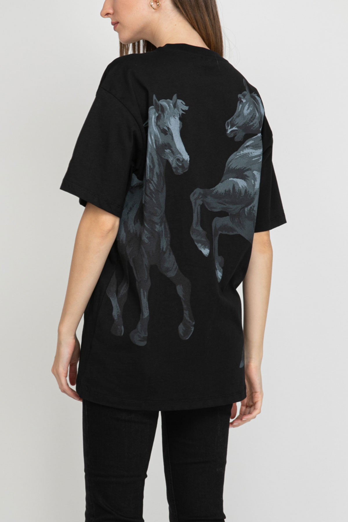 Kenzo Oversize Horses T-shirt-Libas Trendy Fashion Store