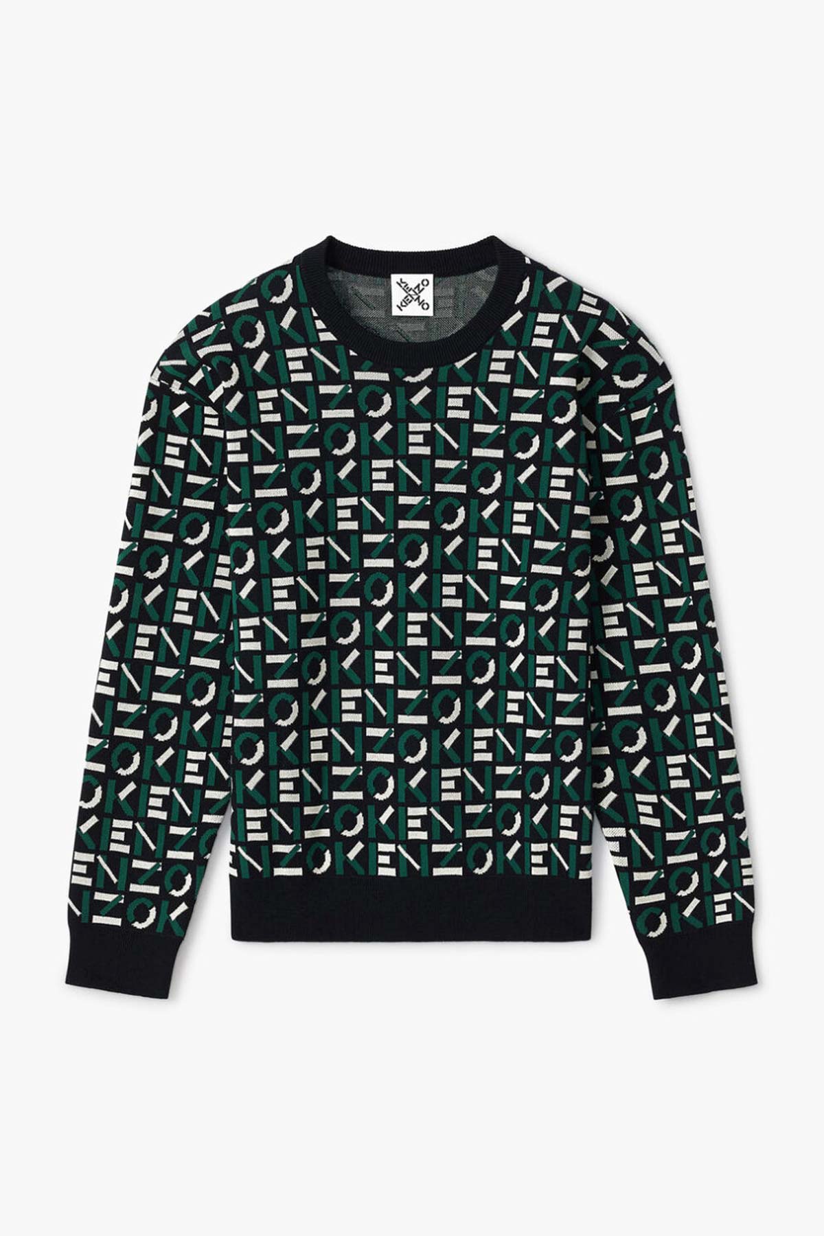 Kenzo Monogram Triko-Libas Trendy Fashion Store