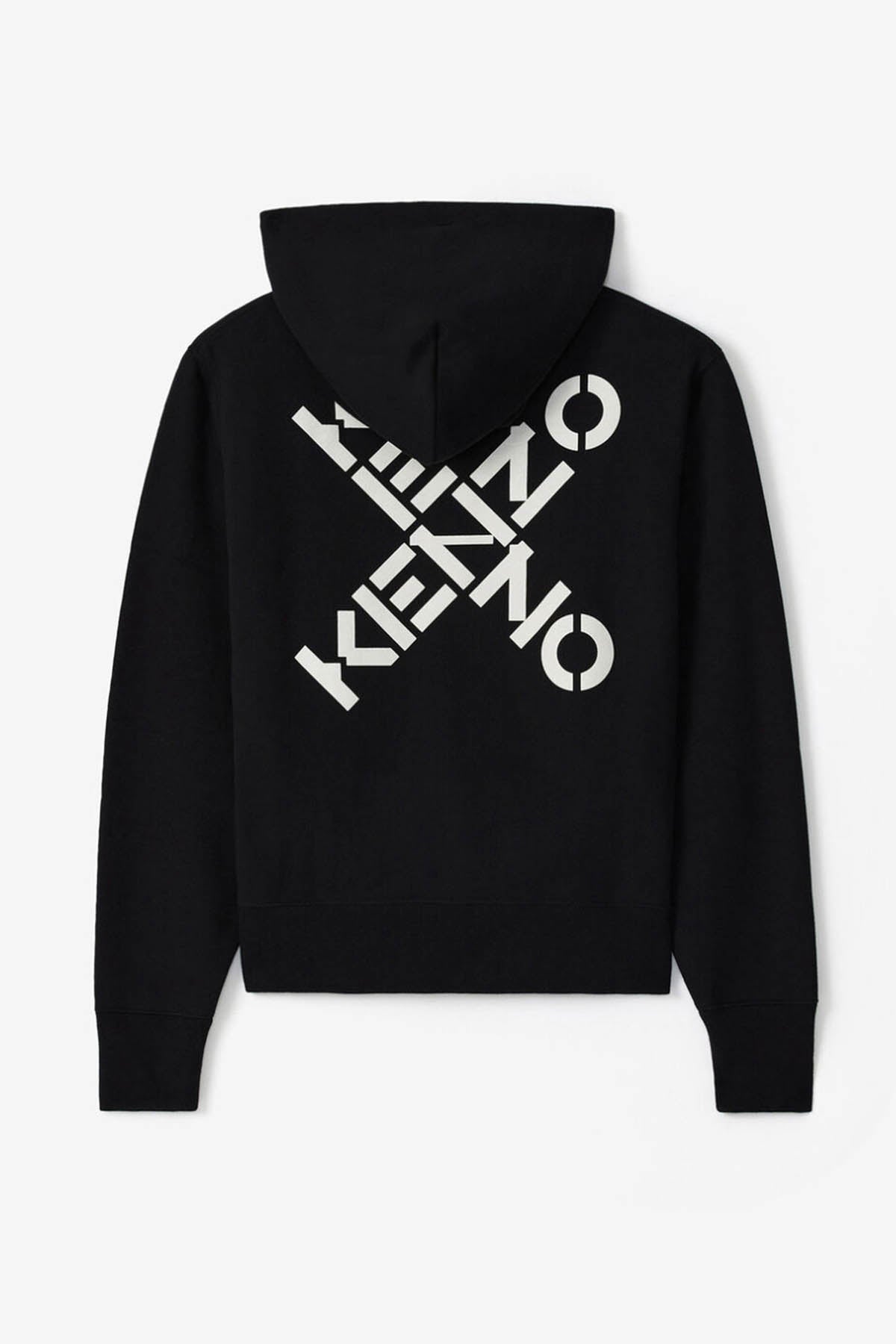 Kenzo Sport Logolu Kapüşonlu Sweatshirt-Libas Trendy Fashion Store