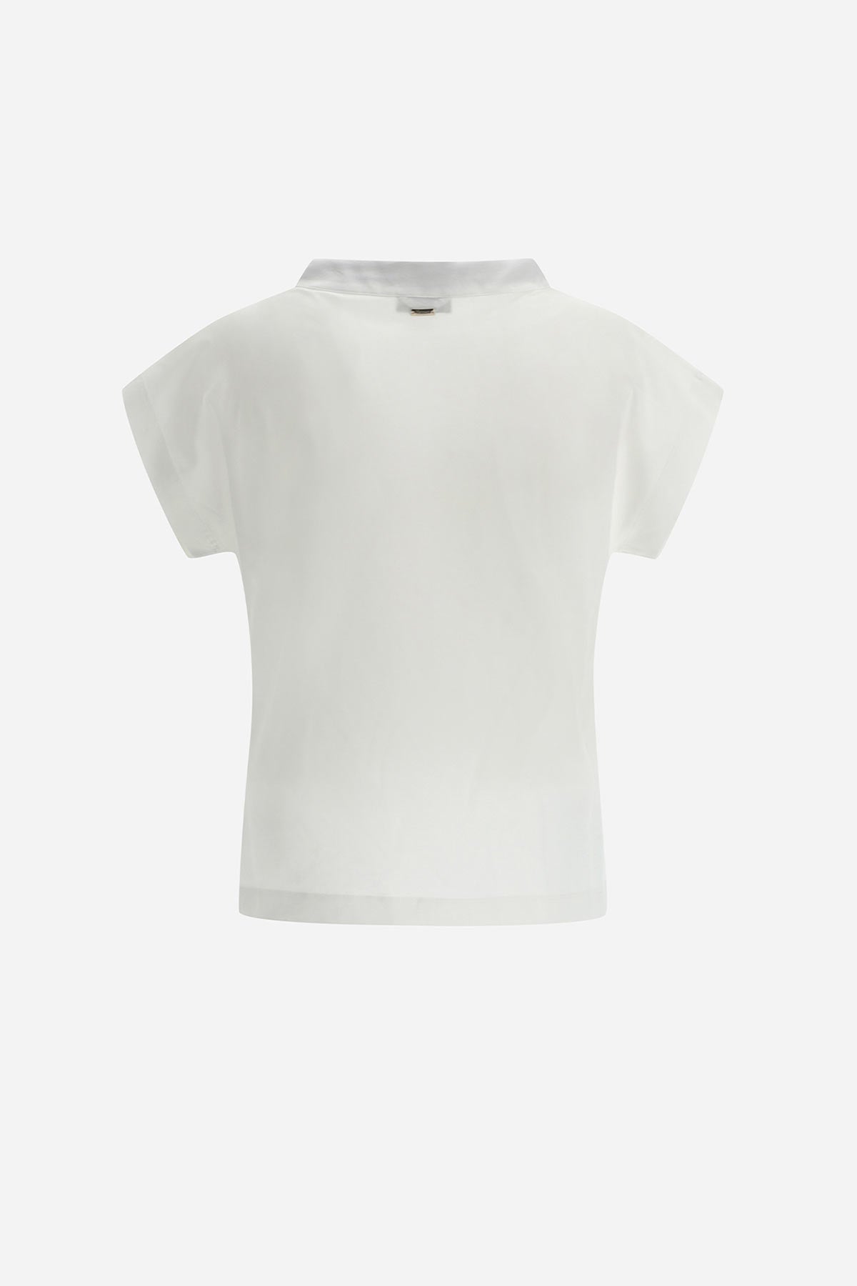 Herno İpek Monogram Fularlı T-Shirt-Libas Trendy Fashion Store