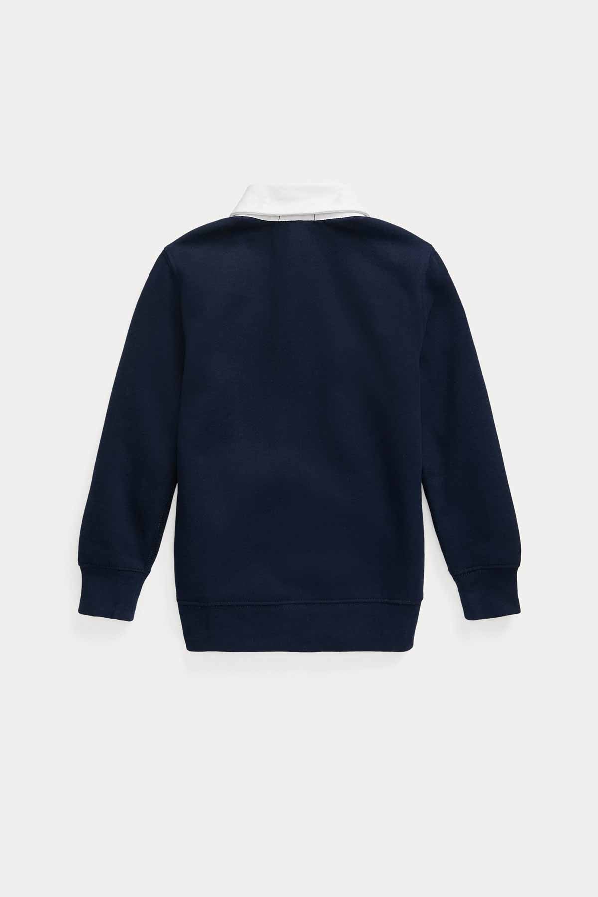 Polo Ralph Lauren 5-7 Yaş Erkek Çocuk Polo Yaka Rugby Sweatshirt-Libas Trendy Fashion Store