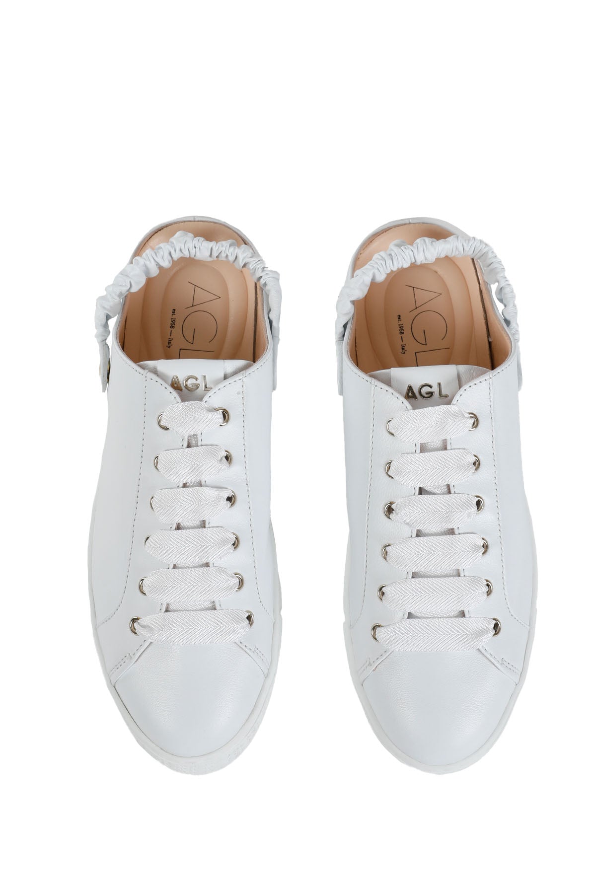 Agl Suzie Terlik Sneaker Ayakkab SUZIE MULE WHITE