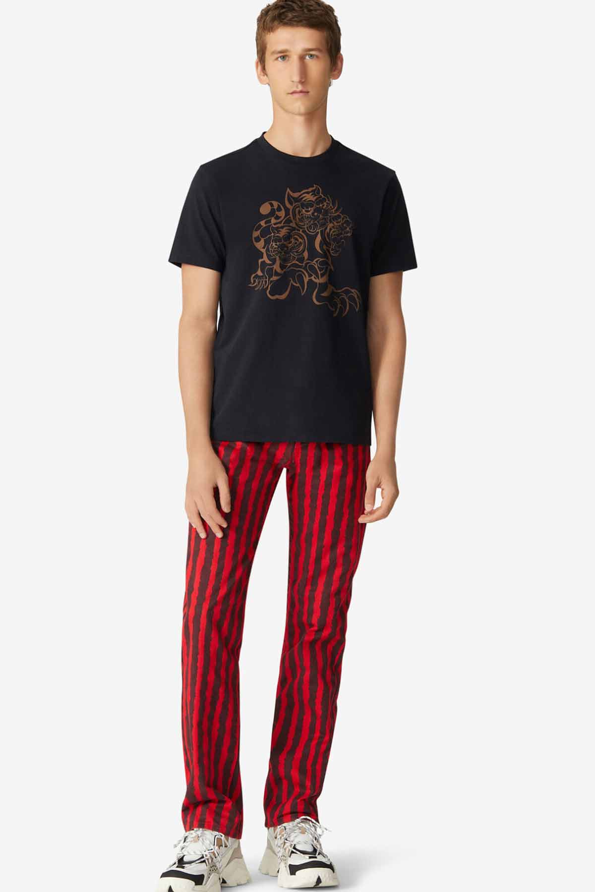 Kenzo Kaplan Logolu T-shirt-Libas Trendy Fashion Store