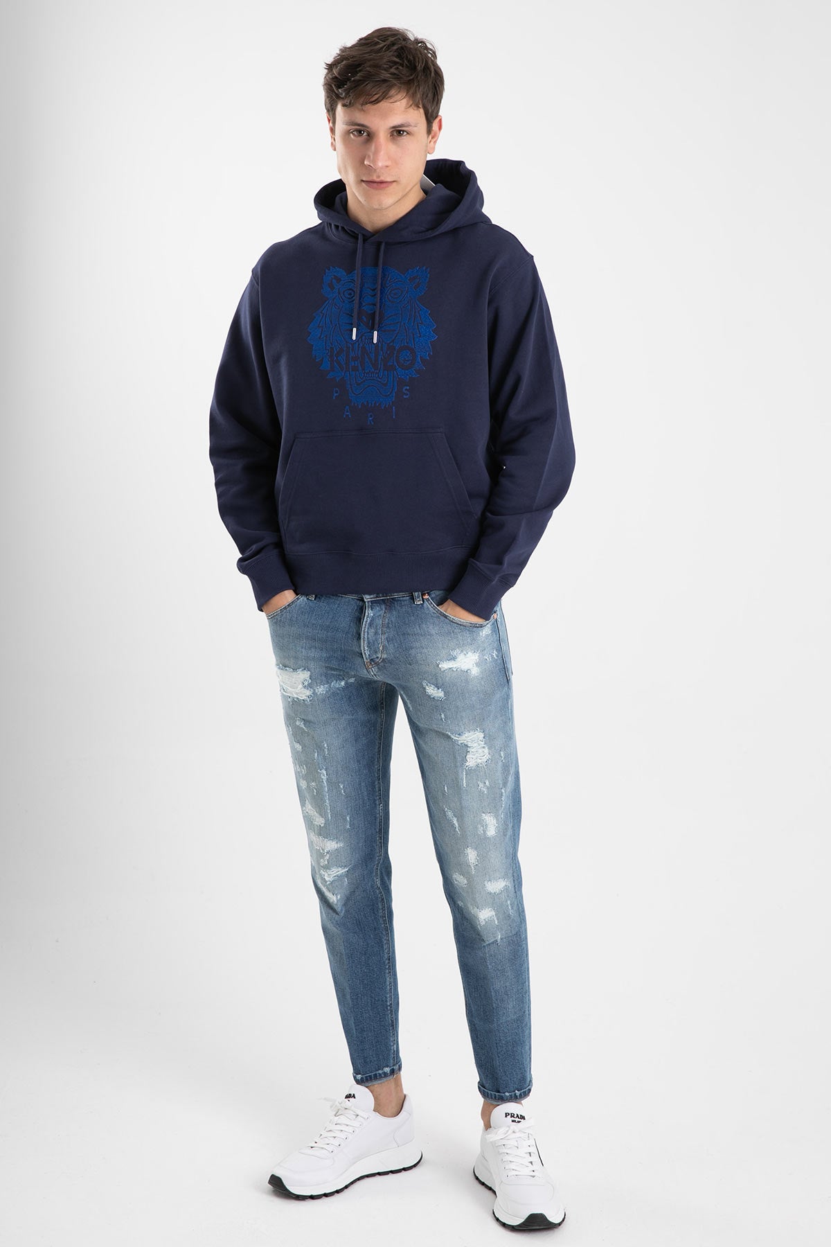 Kenzo Kaplan Logolu Sweatshirt-Libas Trendy Fashion Store