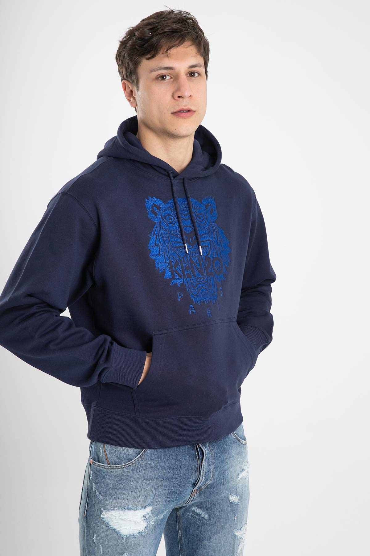 Kenzo Kaplan Logolu Sweatshirt-Libas Trendy Fashion Store