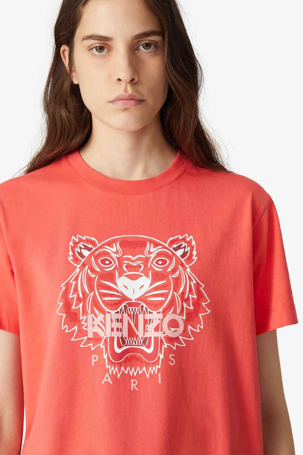 Kenzo Kaplan Logolu T-shirt Elbise-Libas Trendy Fashion Store