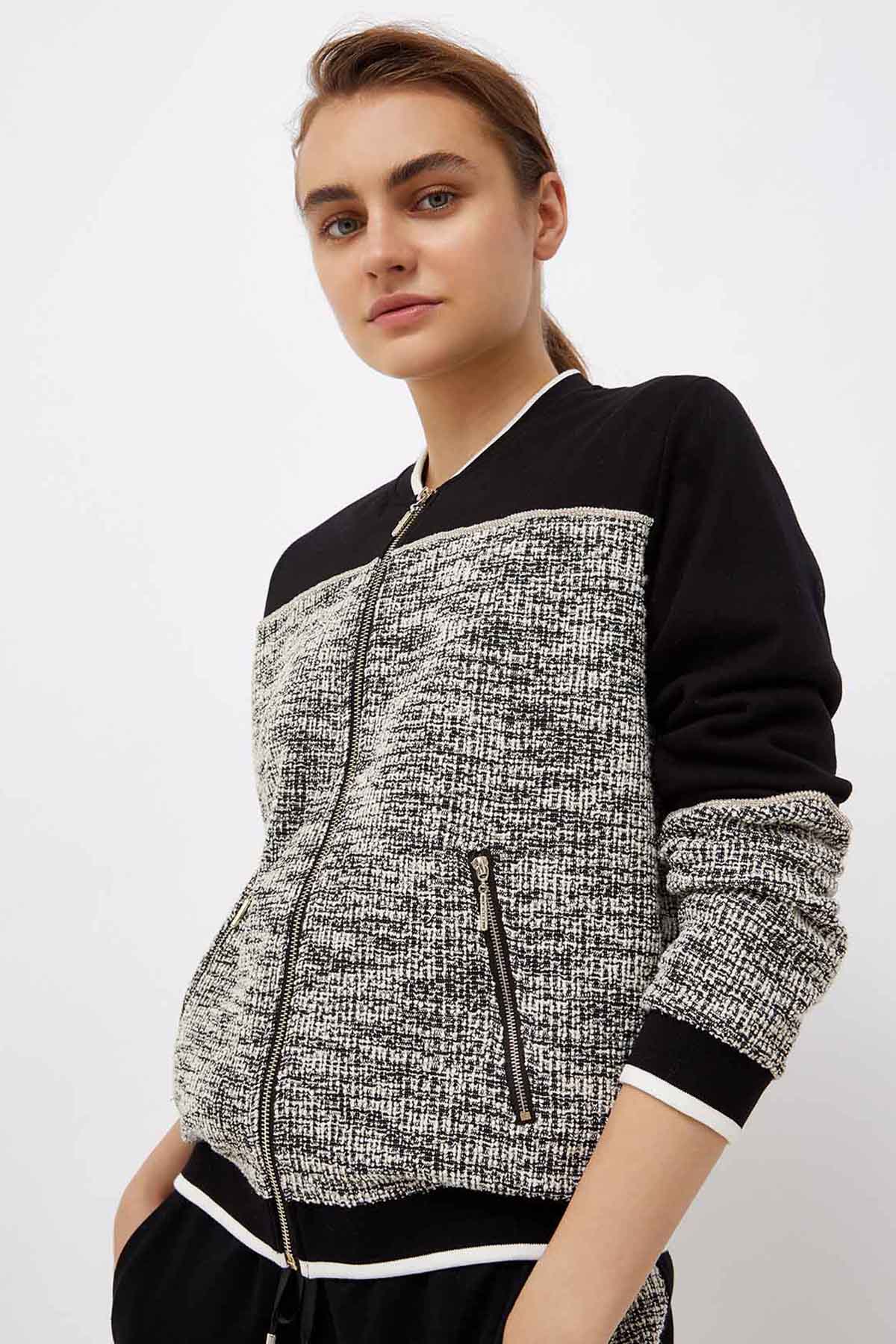 Liu Jo Streç Sweatshirt Ceket-Libas Trendy Fashion Store