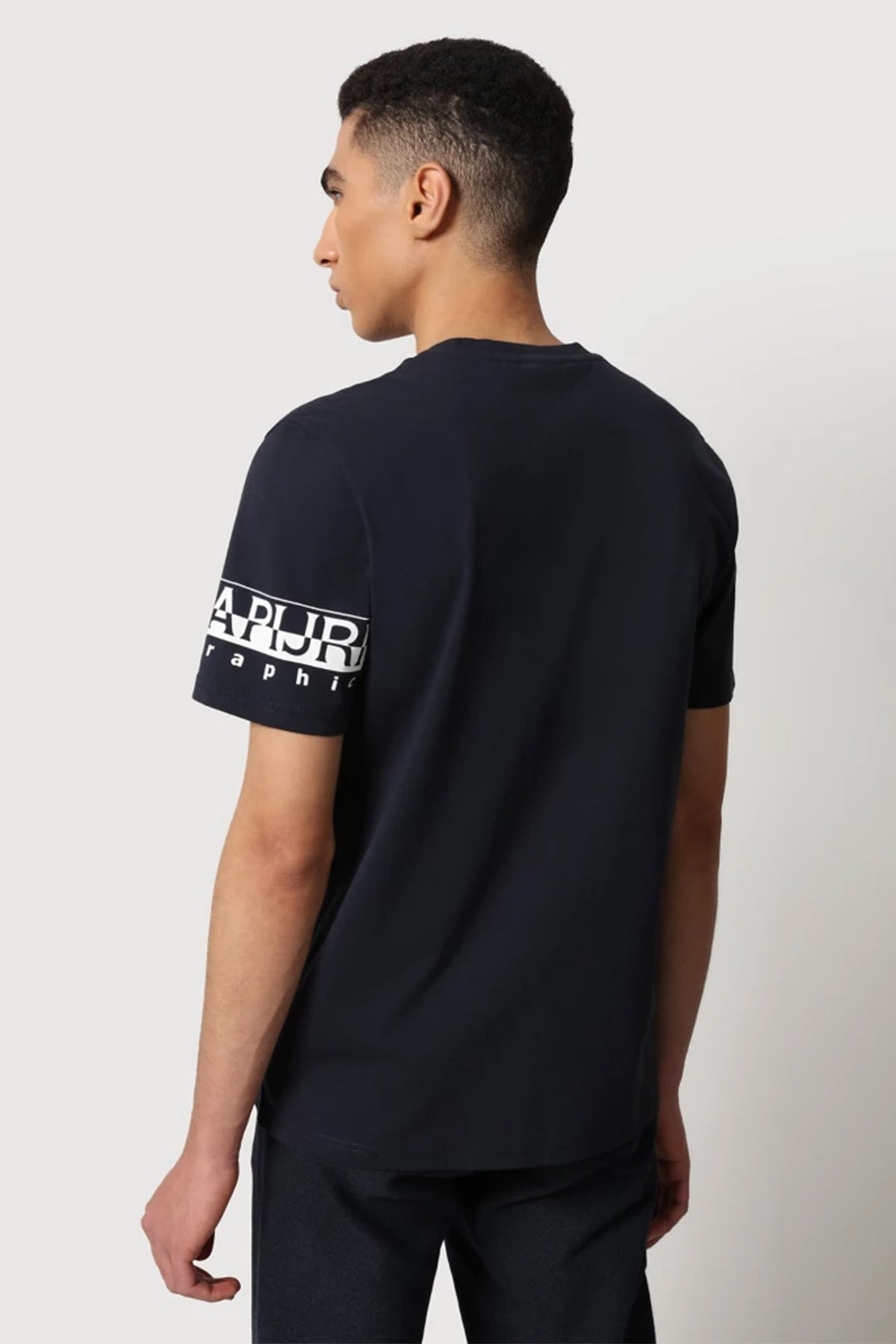 Napapijri Regular Fit Logolu T-shirt-Libas Trendy Fashion Store