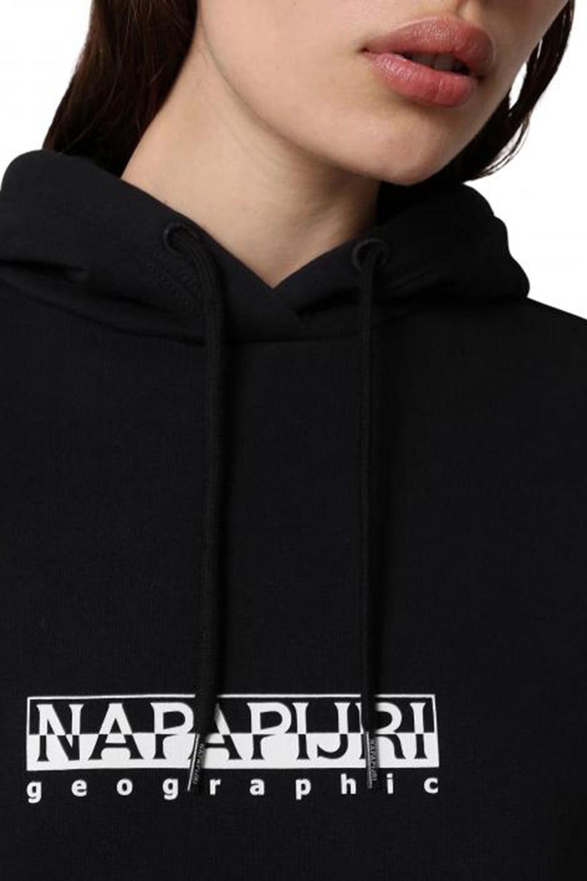 Napapijri Geniş Kesim Düşük Omuz Kapüşonlu Sweatshirt-Libas Trendy Fashion Store