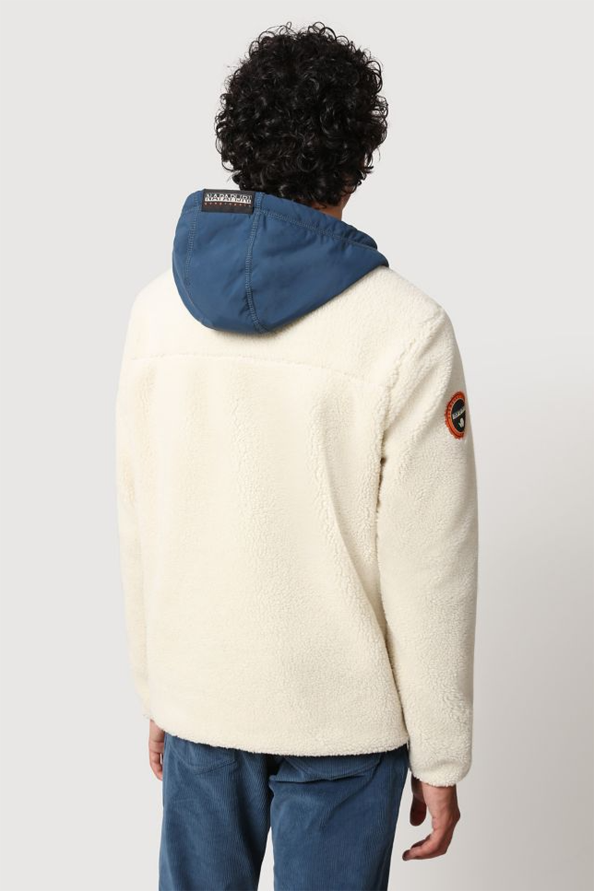 Napapijri Kanguru Cepli Kapüşonlu Polar Sweatshirt-Libas Trendy Fashion Store