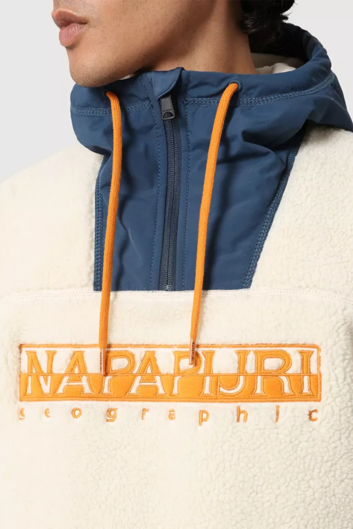 Napapijri Kanguru Cepli Kapüşonlu Polar Sweatshirt-Libas Trendy Fashion Store