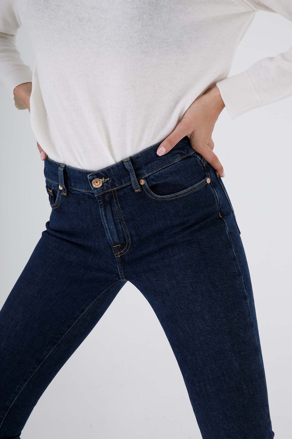 7 For All Mankind Roxanne Slim Fit Jeans-Libas Trendy Fashion Store