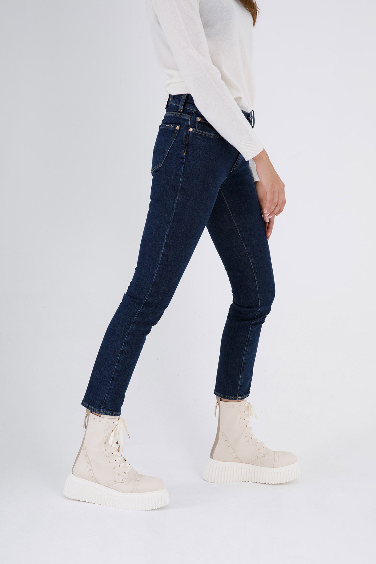 7 For All Mankind Roxanne Slim Fit Jeans-Libas Trendy Fashion Store