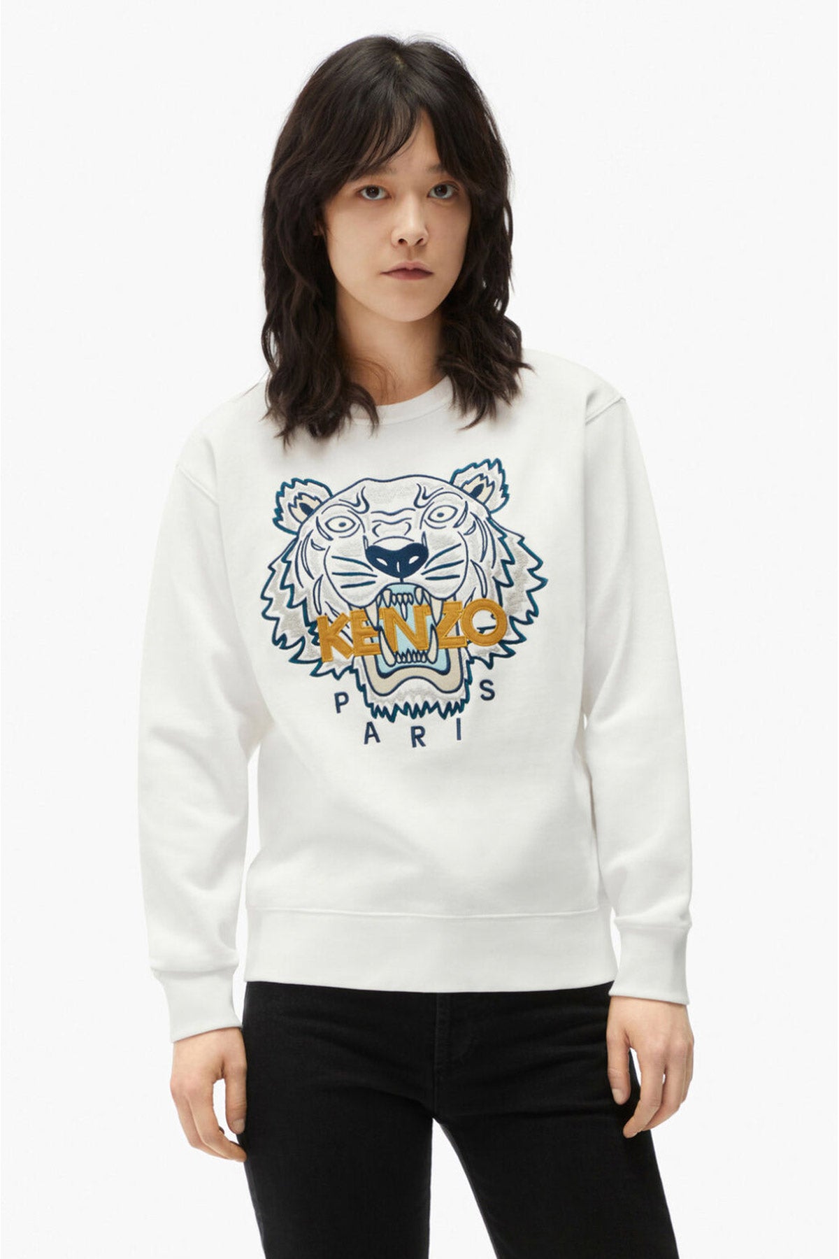 Kenzo Kaplan Logolu Sweatshirt-Libas Trendy Fashion Store