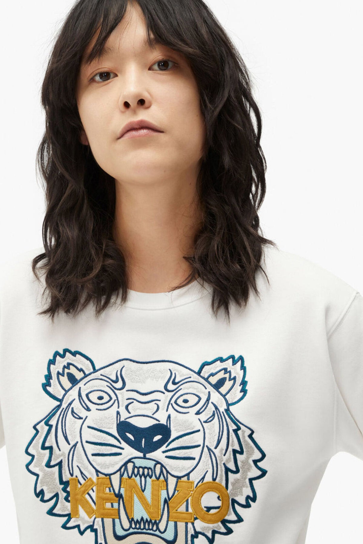 Kenzo Kaplan Logolu Sweatshirt-Libas Trendy Fashion Store