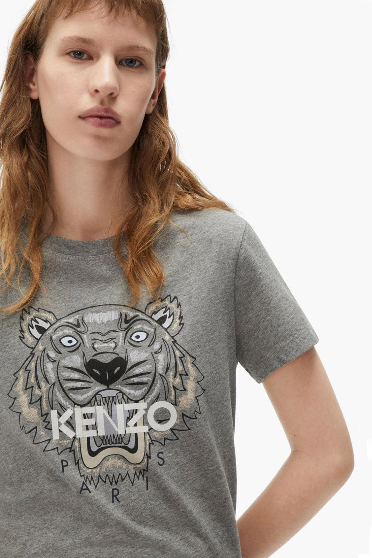 Kenzo Kaplan Logolu T-shirt-Libas Trendy Fashion Store