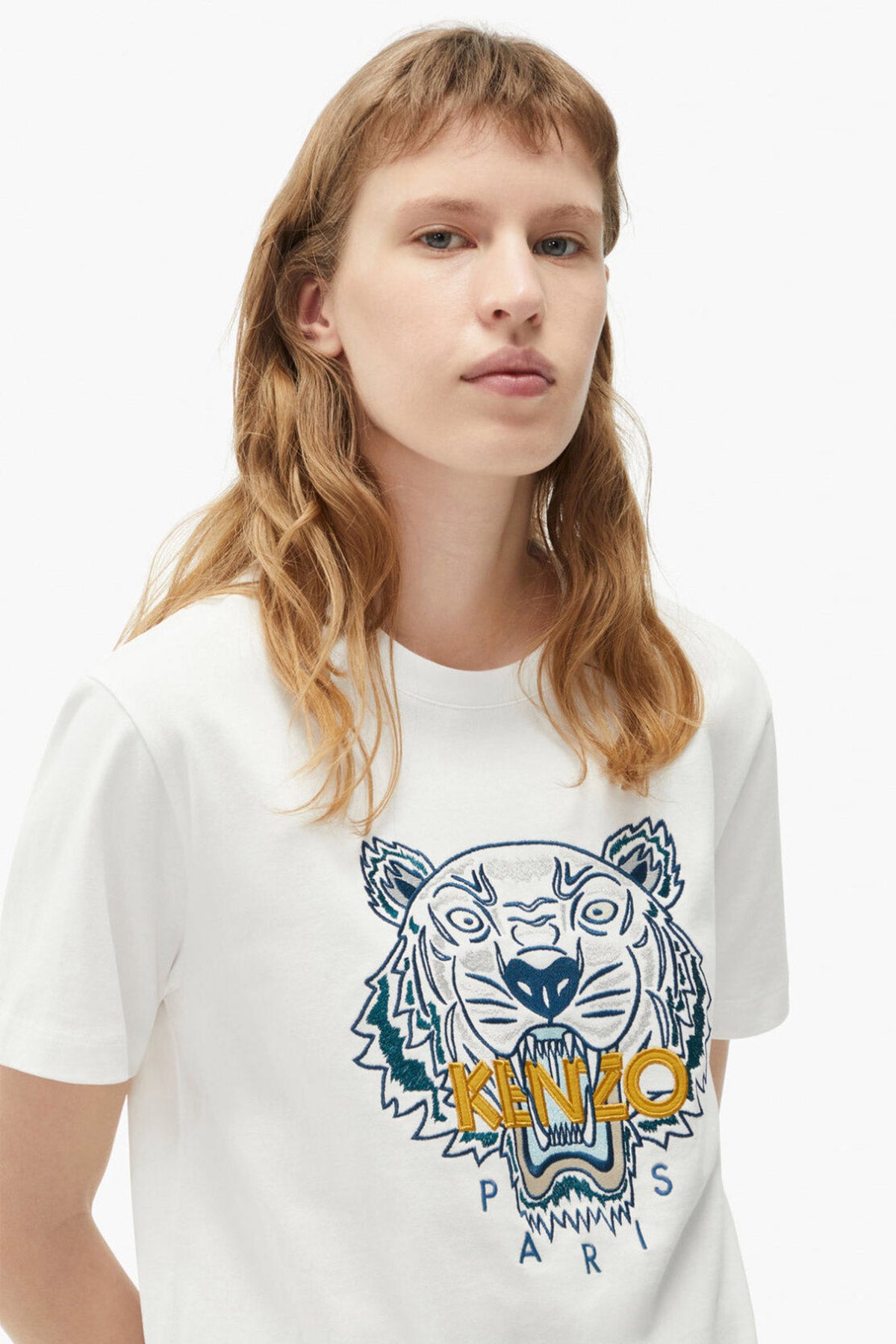 Kenzo Kaplan Logolu T-shirt-Libas Trendy Fashion Store