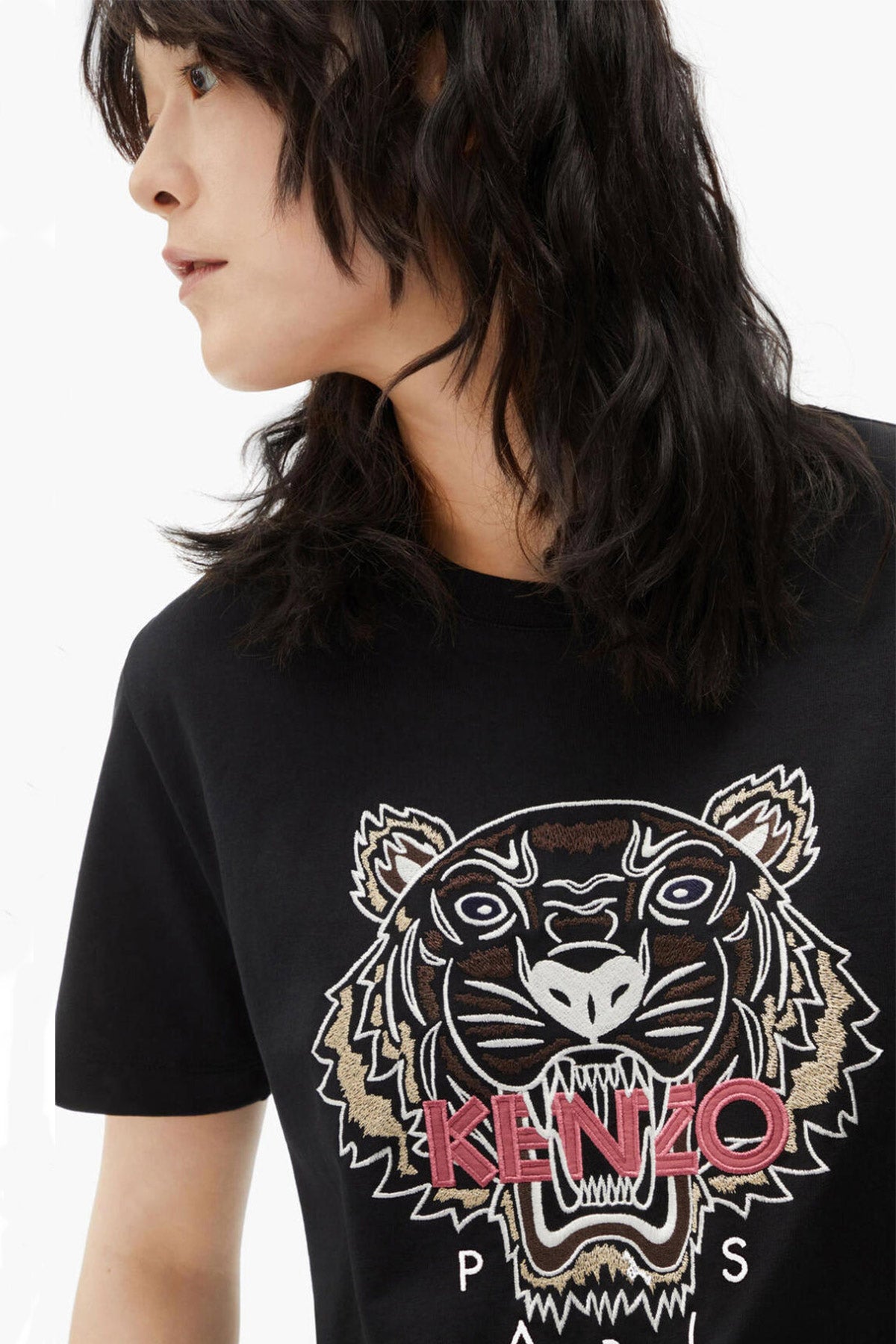 Kenzo Kaplan Logolu T-shirt-Libas Trendy Fashion Store