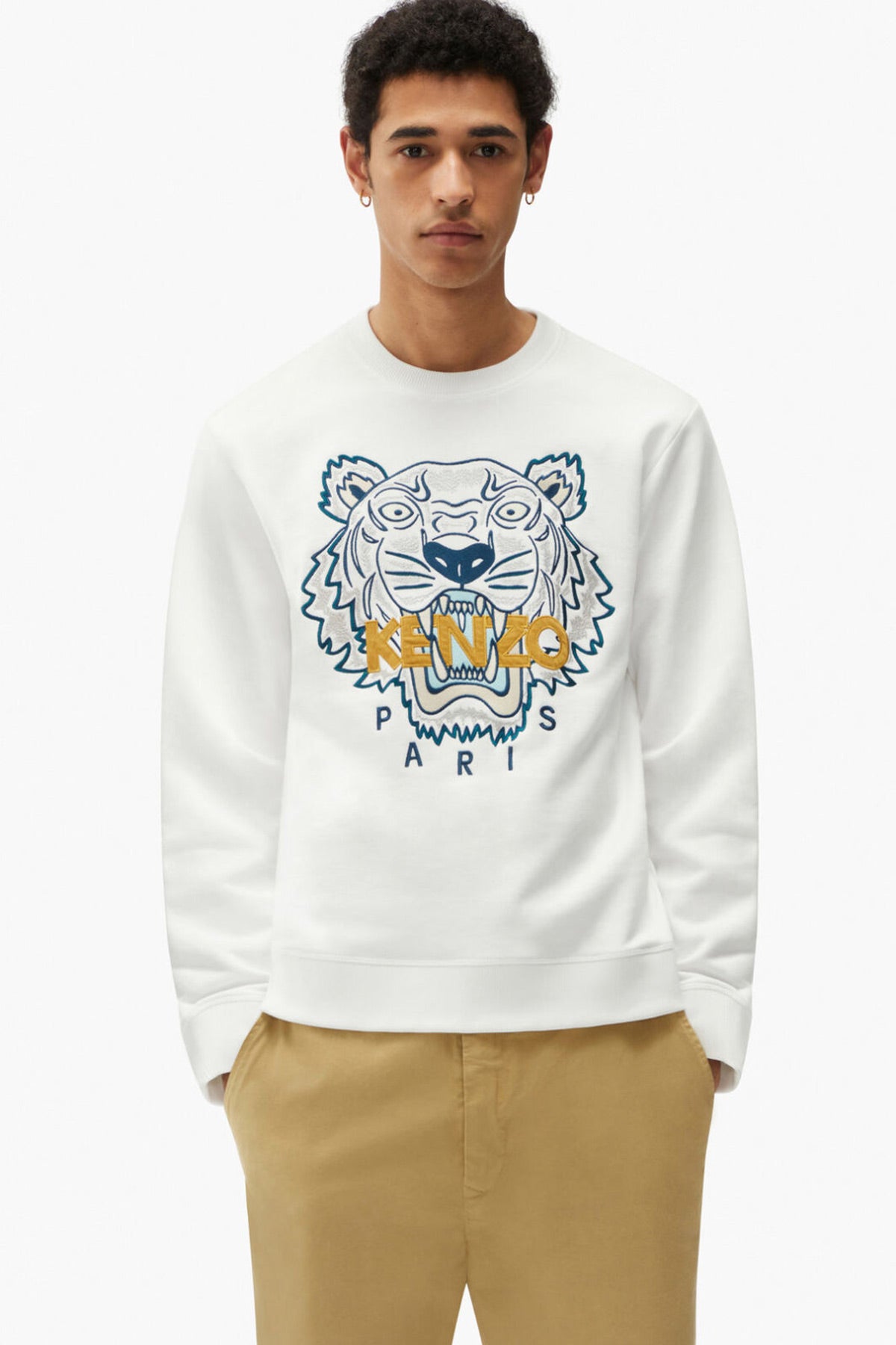 Kenzo Kaplan Logolu Sweatshirt-Libas Trendy Fashion Store