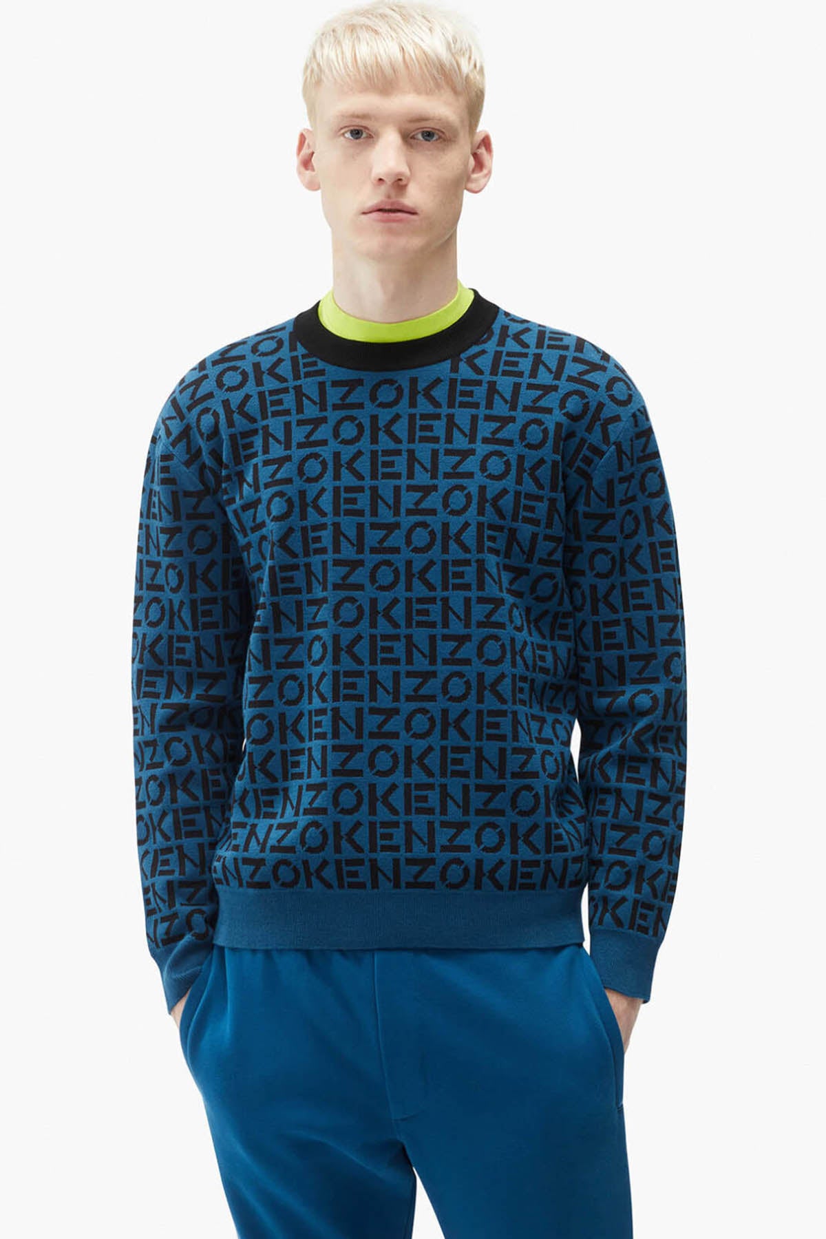 Kenzo Monogram Logolu Pamuklu Triko-Libas Trendy Fashion Store