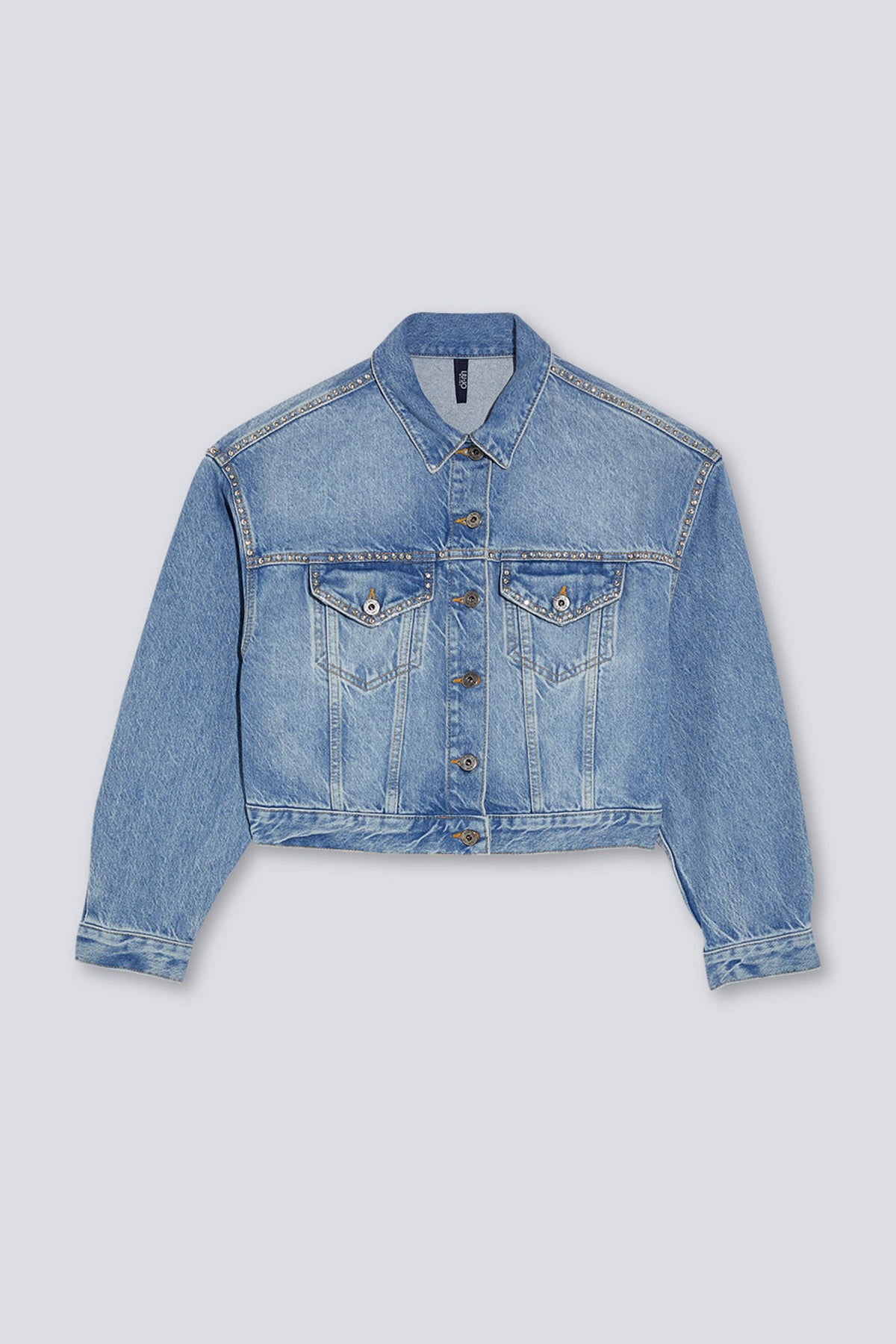 Liu Jo Geniş Kesim Crop Denim Ceket-Libas Trendy Fashion Store