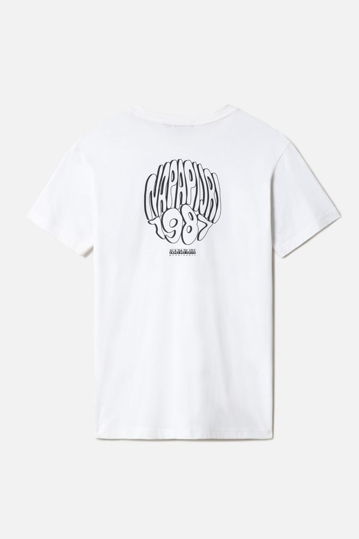 Napapijri Yuvarlak Yaka Logolu T-shirt-Libas Trendy Fashion Store