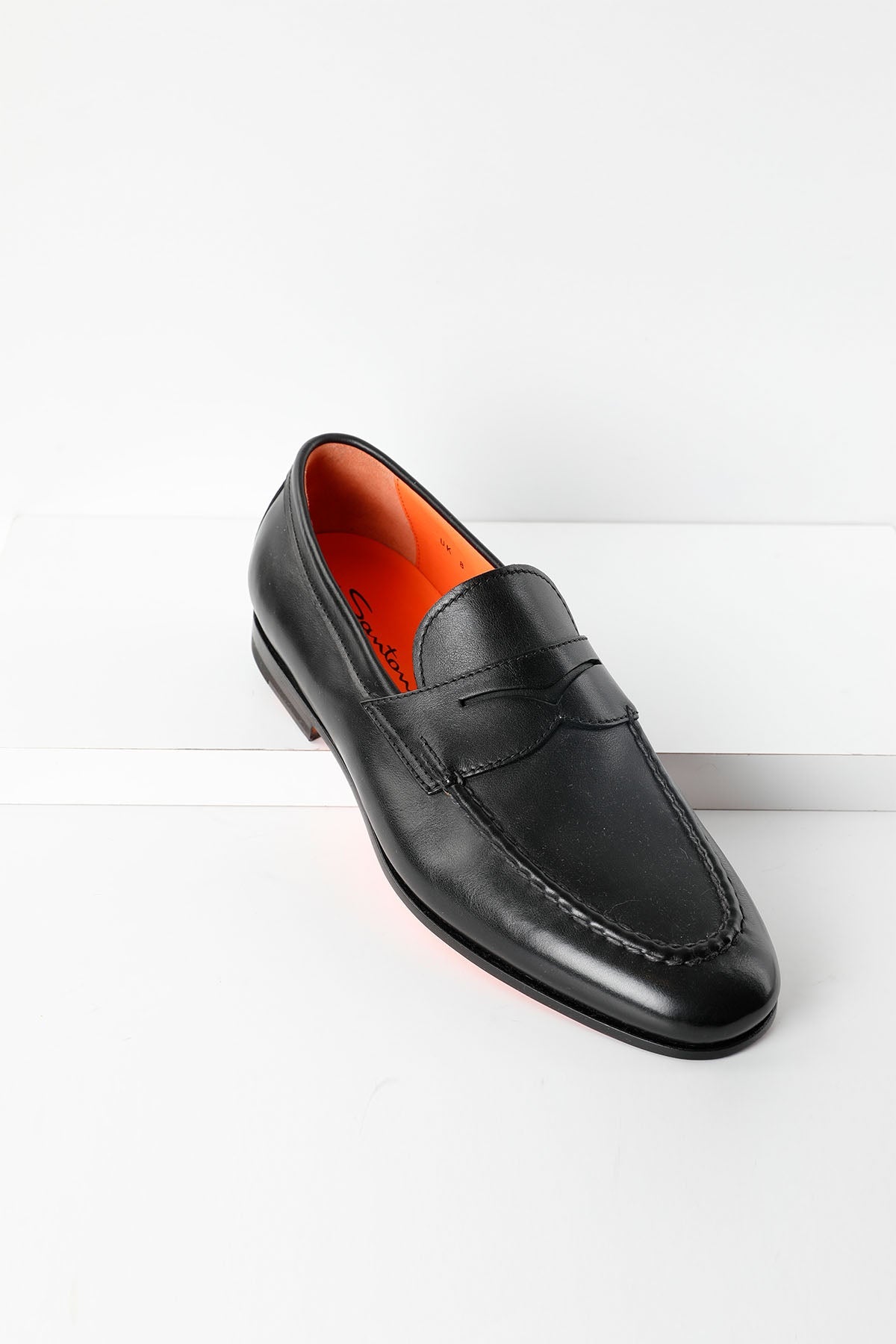 Santoni Goodyear Taban Deri Loafer Ayakkabı