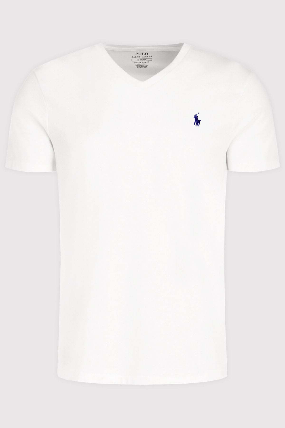 Polo Ralph Lauren Custom Slim Fit V Yaka T shirt 710671453008