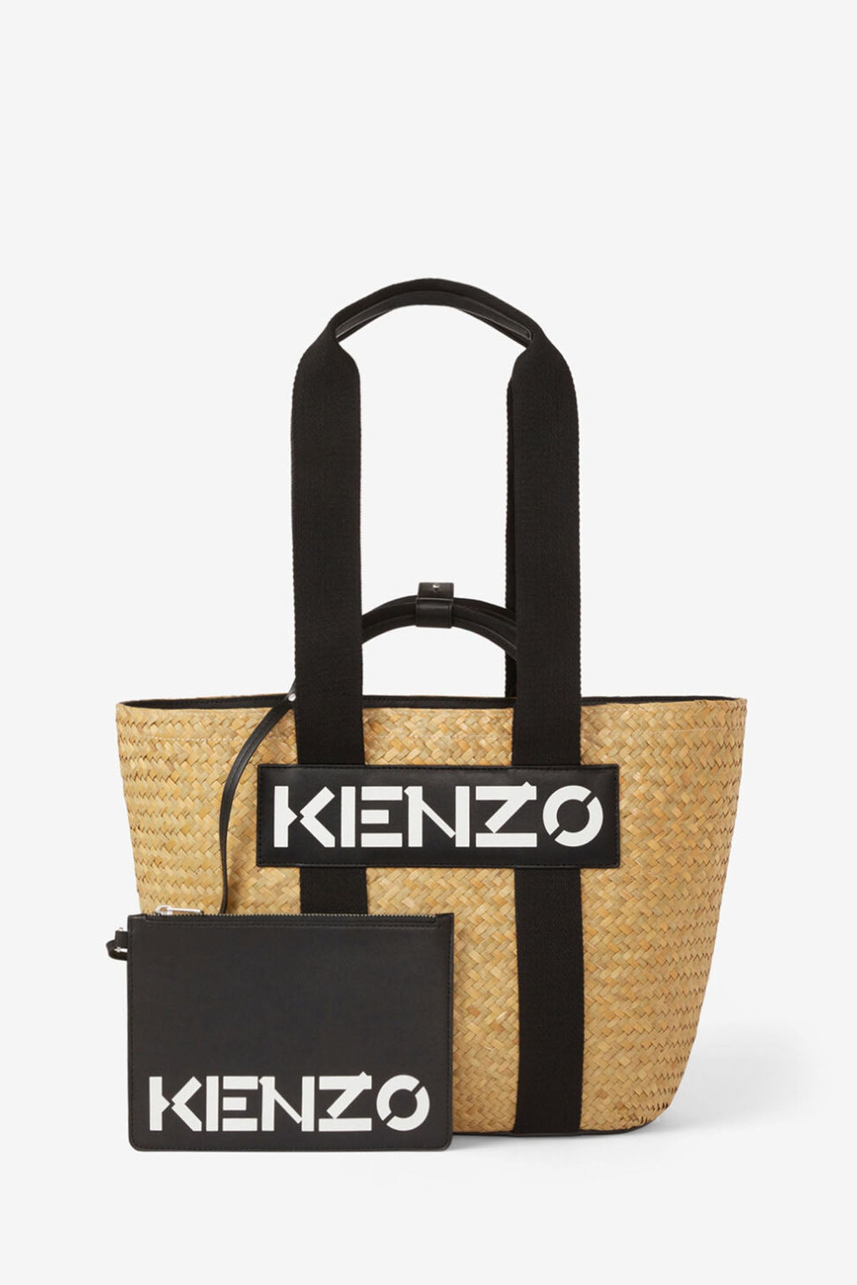 Kenzo Hasır Bucket Çanta-Libas Trendy Fashion Store