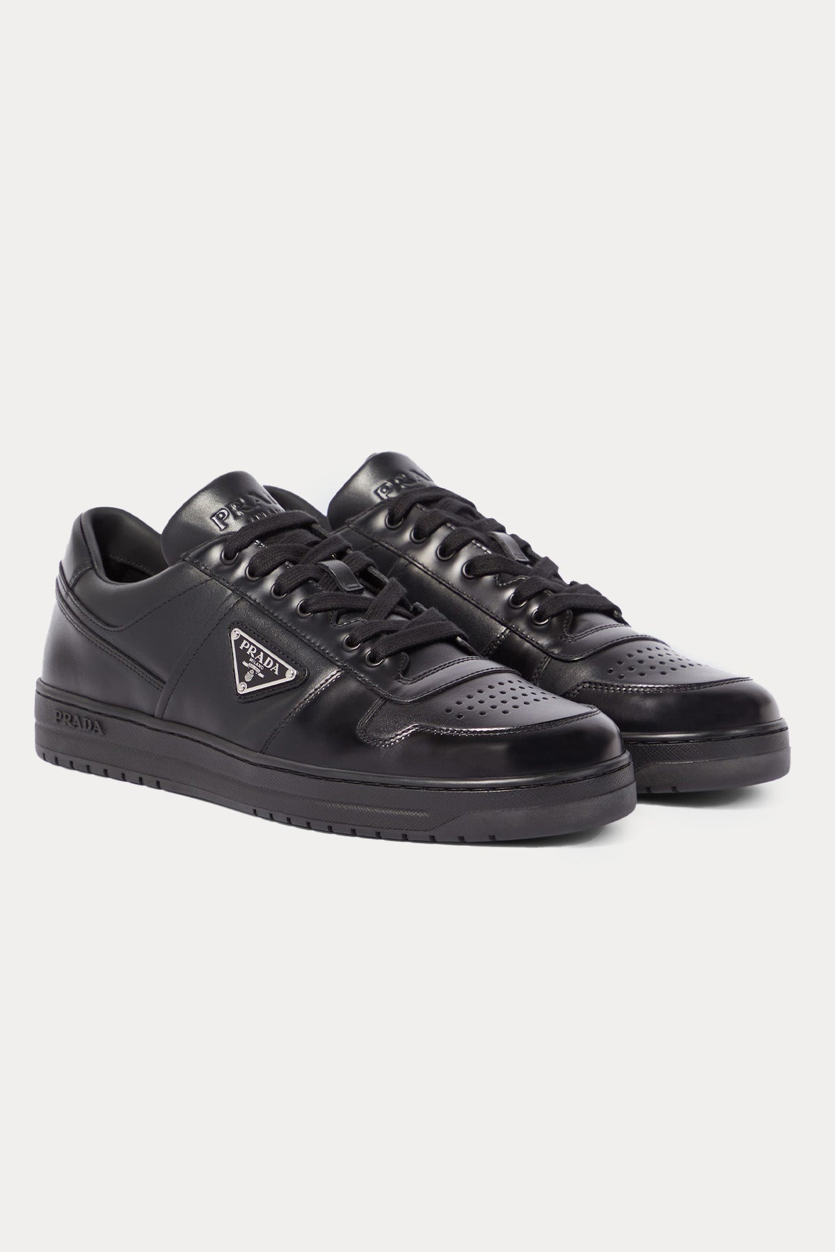 Prada Deri Sneaker Ayakkabı